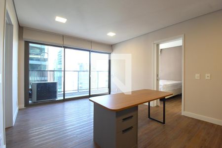 Sala/Cozinha de apartamento para alugar com 2 quartos, 60m² em Vila Nova Conceição, São Paulo