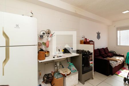 Cozinha e Área de Serviço de apartamento à venda com 1 quarto, 27m² em Vila Guilherme, São Paulo