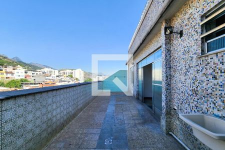 Varanda  de apartamento à venda com 2 quartos, 80m² em Rocha, Rio de Janeiro