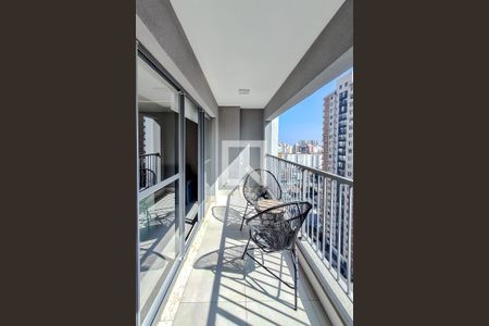 Varanda da Sala de kitnet/studio para alugar com 1 quarto, 35m² em Vila Mariana, São Paulo