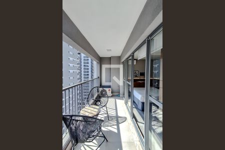 Varanda da Sala de kitnet/studio para alugar com 1 quarto, 35m² em Vila Mariana, São Paulo