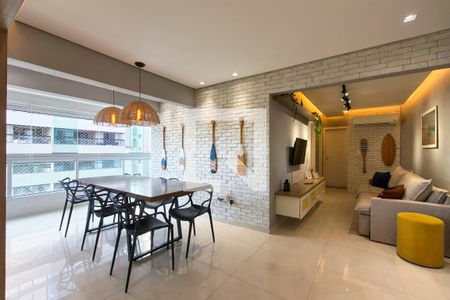 Sala de apartamento para alugar com 2 quartos, 83m² em Maracanã, Praia Grande