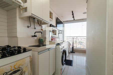 Cozinha e Área de Serviço de apartamento à venda com 2 quartos, 59m² em Vila Paiva, São Paulo