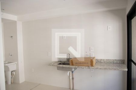 Cozinha e Área de Serviço de apartamento para alugar com 2 quartos, 64m² em Setor Crimeia Oeste, Goiânia