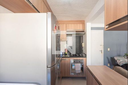 Cozinha de apartamento para alugar com 2 quartos, 49m² em Parque das Constelações, Campinas