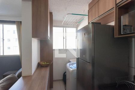 Cozinha de apartamento para alugar com 2 quartos, 49m² em Parque das Constelações, Campinas