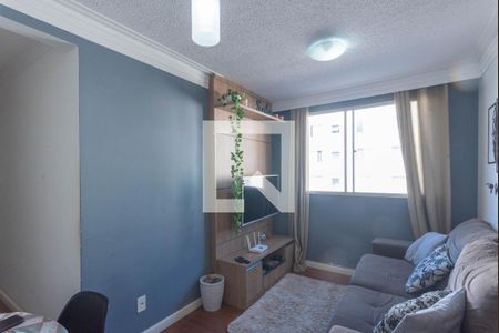 Sala de apartamento para alugar com 2 quartos, 49m² em Parque das Constelações, Campinas
