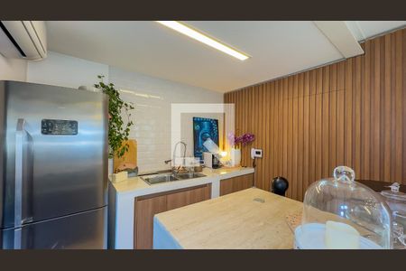 Sala e Cozinha de casa para alugar com 2 quartos, 120m² em Brooklin, São Paulo