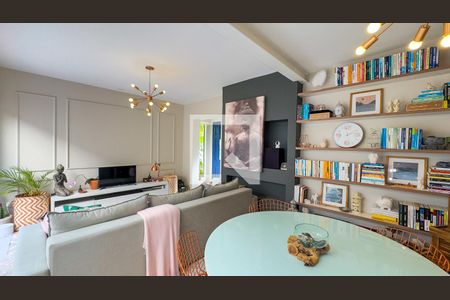 Sala e Cozinha de casa para alugar com 2 quartos, 120m² em Brooklin, São Paulo