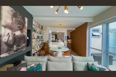 Sala e Cozinha de casa para alugar com 2 quartos, 120m² em Brooklin, São Paulo