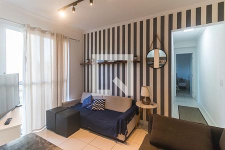 Sala de apartamento para alugar com 2 quartos, 45m² em Vila Mogilar, Mogi das Cruzes