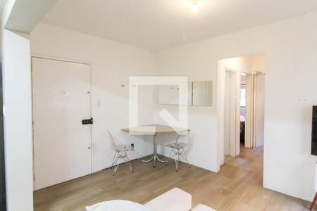 Sala/Cozinha de apartamento à venda com 3 quartos, 55m² em Centro, Canoas