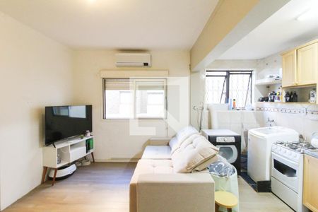 Sala/Cozinha de apartamento à venda com 3 quartos, 55m² em Centro, Canoas