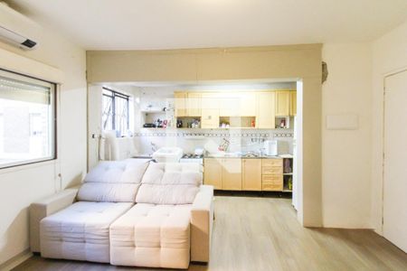 Sala/Cozinha de apartamento à venda com 3 quartos, 55m² em Centro, Canoas