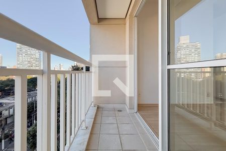 Varanda da Sala de apartamento à venda com 2 quartos, 54m² em Vila Mariana, São Paulo