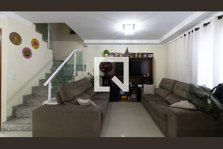 Sala de casa de condomínio para alugar com 3 quartos, 131m² em Vila Matilde, São Paulo