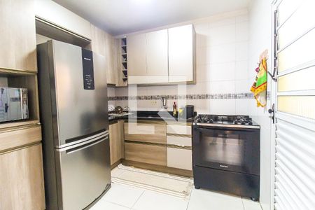 Cozinha de casa de condomínio à venda com 2 quartos, 68m² em Cidade Nitro Operária, São Paulo
