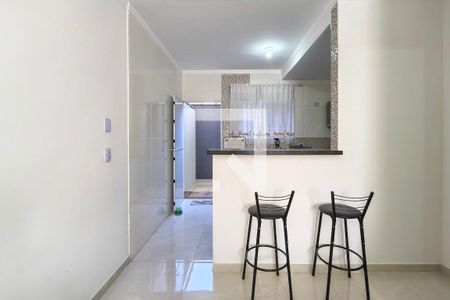 Cozinha  de casa de condomínio para alugar com 2 quartos, 80m² em Balneario Japurá, Praia Grande