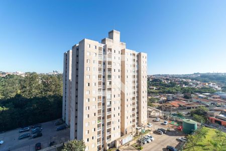 Vista da Sacada com churrasqueira de apartamento para alugar com 2 quartos, 49m² em Jardim Samambaia, Campinas