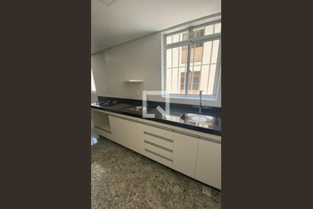 Sala / Cozinha de apartamento à venda com 2 quartos, 60m² em Serra, Belo Horizonte