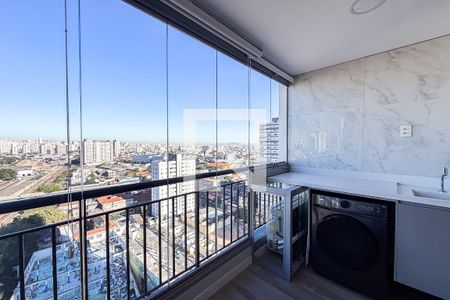 Varanda da Sala de apartamento à venda com 2 quartos, 53m² em Belenzinho, São Paulo