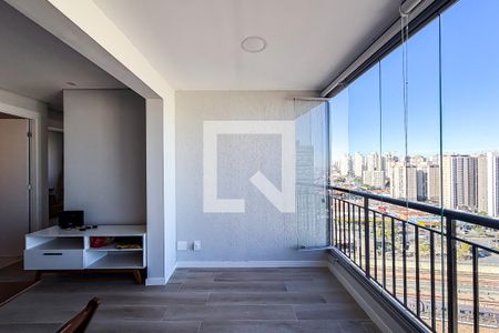 Varanda da Sala de apartamento à venda com 2 quartos, 53m² em Belenzinho, São Paulo
