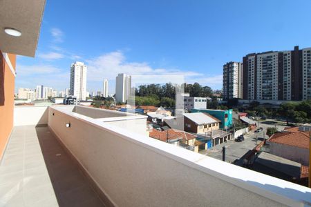 Sala / Cozinha - Varanda de apartamento para alugar com 2 quartos, 42m² em Vila Dom Pedro Ii, São Paulo