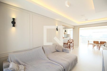 Sala de TV de apartamento à venda com 3 quartos, 138m² em Vila Andrade, São Paulo