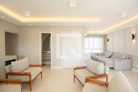 Sala de apartamento à venda com 3 quartos, 138m² em Vila Andrade, São Paulo
