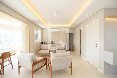 Sala de apartamento à venda com 3 quartos, 138m² em Vila Andrade, São Paulo