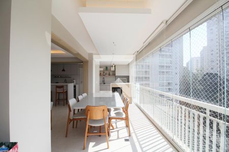 Varanda Gourmet de apartamento à venda com 3 quartos, 138m² em Vila Andrade, São Paulo