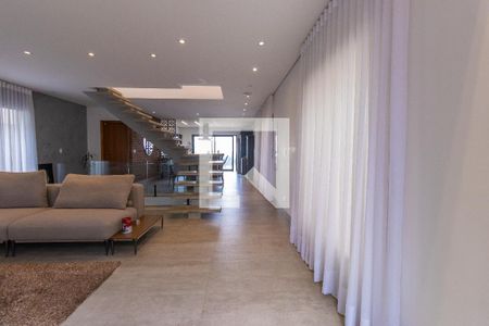 Sala de casa de condomínio para alugar com 4 quartos, 252m² em Granja Caiapia, Cotia