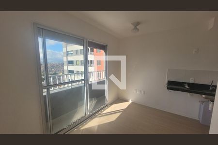 Sala/Cozinha de apartamento para alugar com 1 quarto, 19m² em Jardim Imperador (zona Leste), São Paulo