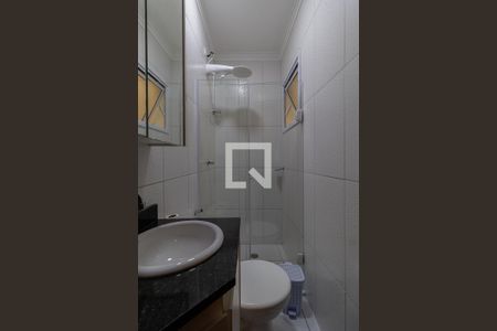 Banheiro Suíte 1 de casa de condomínio à venda com 3 quartos, 105m² em Vila Talarico, São Paulo