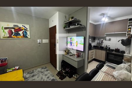 Sala de apartamento à venda com 2 quartos, 40m² em Parque Novo Oratório, Santo André