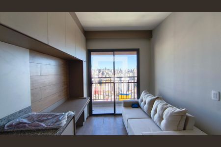 Sala de kitnet/studio para alugar com 1 quarto, 28m² em Liberdade, São Paulo