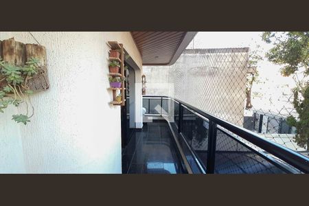 Sacada da Sala  de apartamento à venda com 3 quartos, 140m² em Vila Osasco, Osasco
