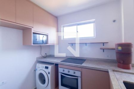 Sala/Cozinha de kitnet/studio para alugar com 1 quarto, 23m² em Novo Mundo, Curitiba