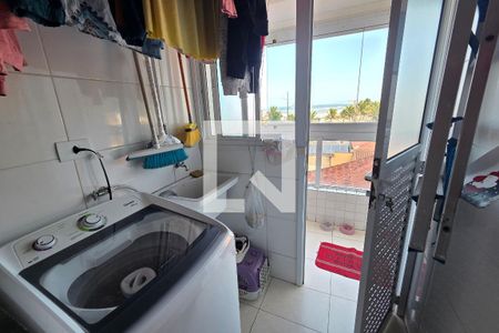 Área de Serviço de apartamento para alugar com 2 quartos, 67m² em Guilhermina, Praia Grande