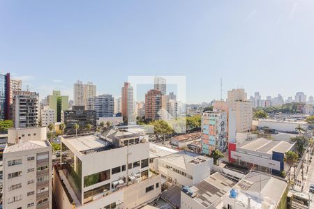 Vista da Varanda de kitnet/studio para alugar com 1 quarto, 33m² em Pinheiros, São Paulo
