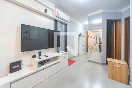 Sala de apartamento para alugar com 2 quartos, 80m² em Vila Scarpelli, Santo André
