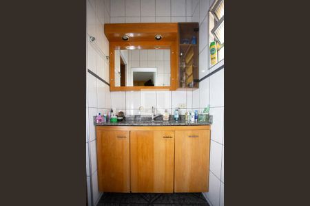 Banheiro da Suíte de casa para alugar com 3 quartos, 96m² em Jardim Luso, São Paulo