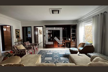 Sala de casa para alugar com 4 quartos, 580m² em Vila Homero Thon, Santo André