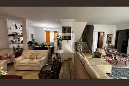 Sala de casa para alugar com 4 quartos, 580m² em Vila Homero Thon, Santo André