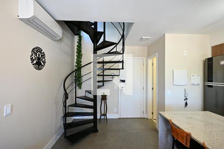 Hall de Entrada de apartamento para alugar com 1 quarto, 90m² em Morumbi, São Paulo