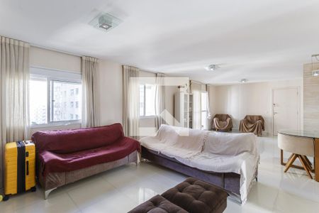 Sala de apartamento à venda com 3 quartos, 142m² em Moema, São Paulo