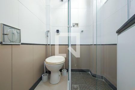 Banheiro de kitnet/studio à venda com 1 quarto, 33m² em Centro, Rio de Janeiro