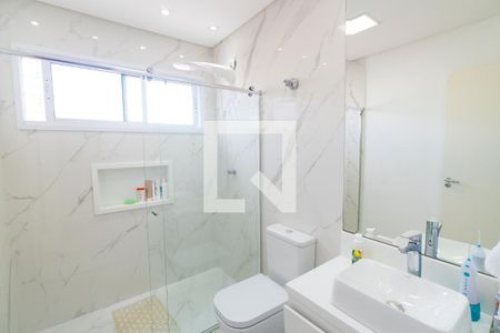 Banheiro da Suíte de casa à venda com 3 quartos, 222m² em Vila Guarani, São Paulo