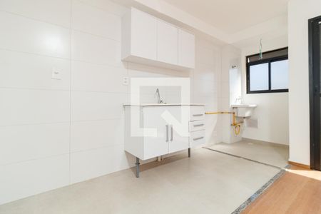 Cozinha e Área de Serviço de apartamento para alugar com 2 quartos, 44m² em Vila Gustavo, São Paulo