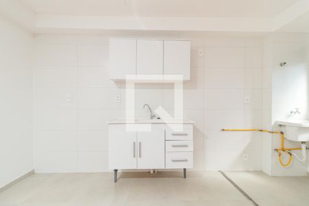 Cozinha e Área de Serviço de apartamento para alugar com 2 quartos, 44m² em Vila Gustavo, São Paulo